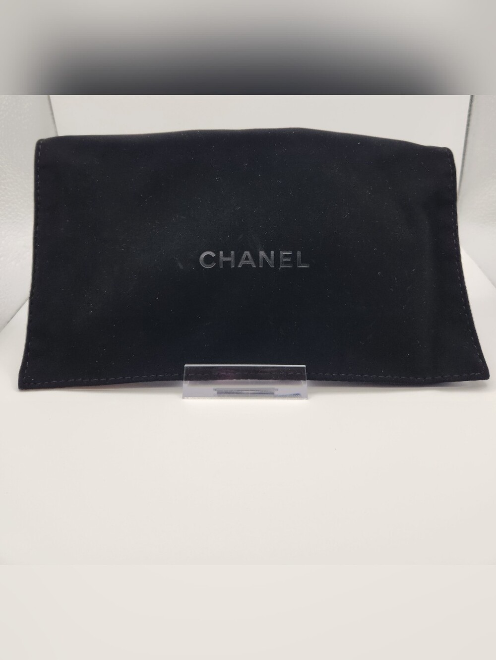 Chanel Black Velvet Dust Pouch